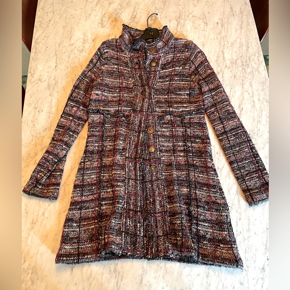 Free People sweater coat